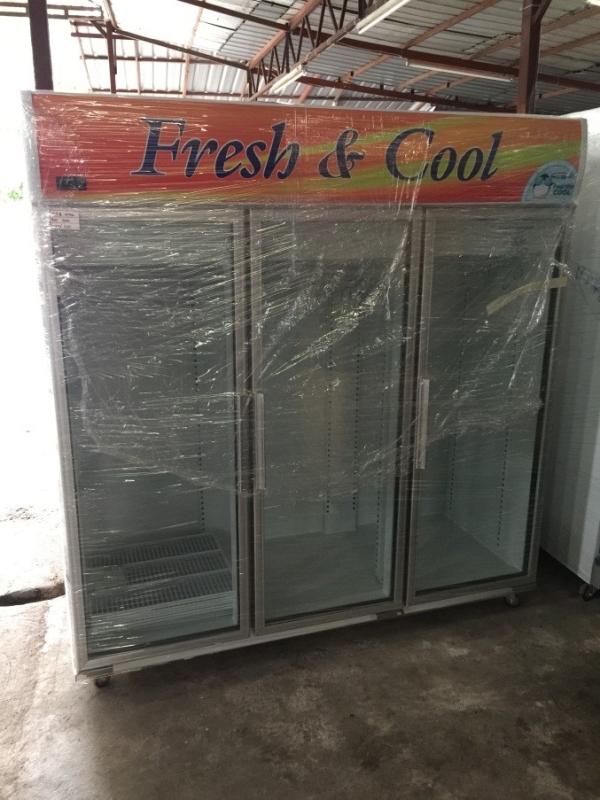 3 doors display chiller